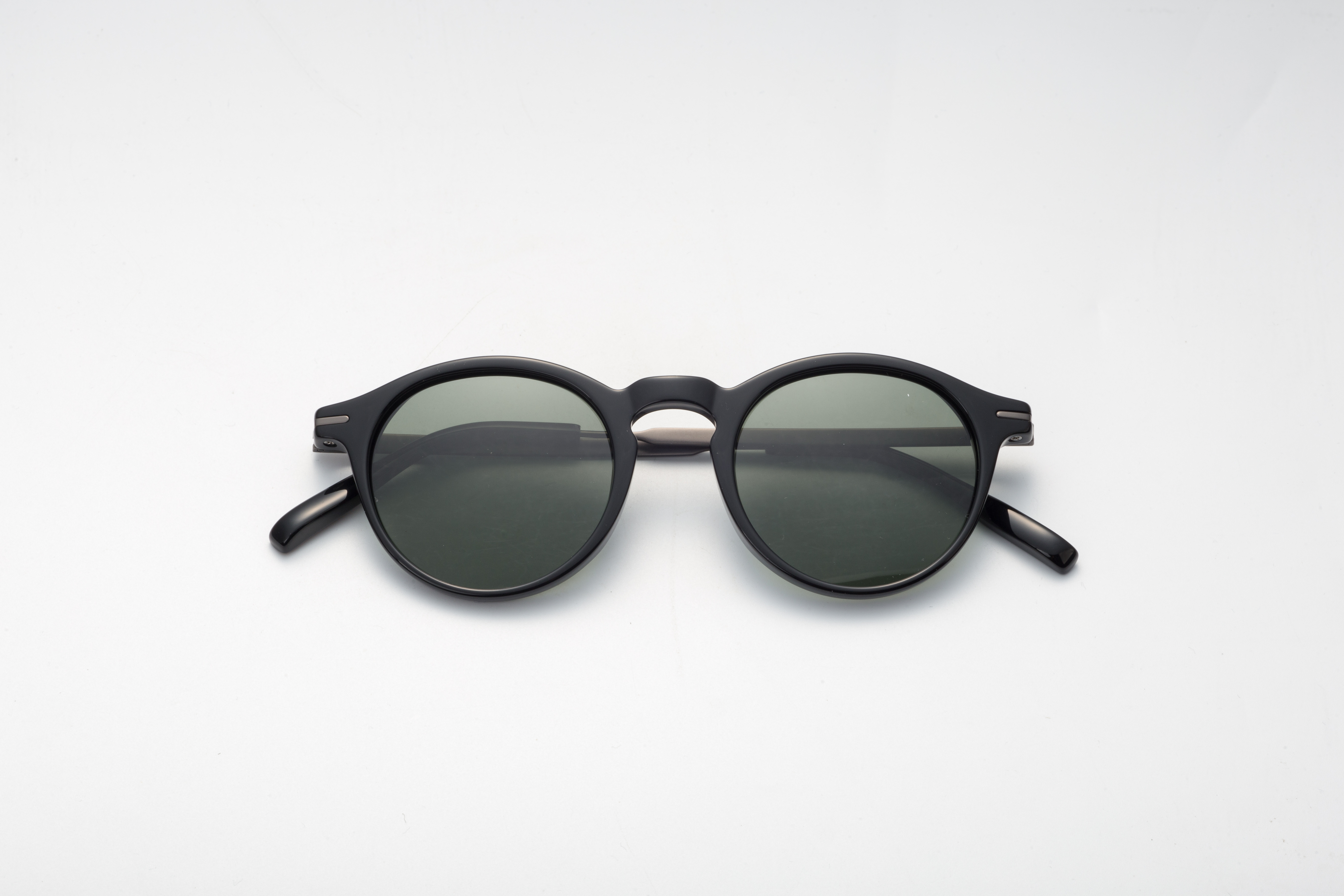 High Quality Fashionable Shades Custom Acetate Sunglasses Frame Mens Optical Sunglasses Half Titanium