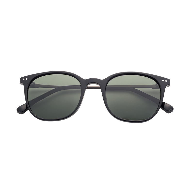 Custom Vintage Designer Sunglasses Men Half Titanium Temple Protection Polarized Sun Glasses Ladies Shades Eyewear