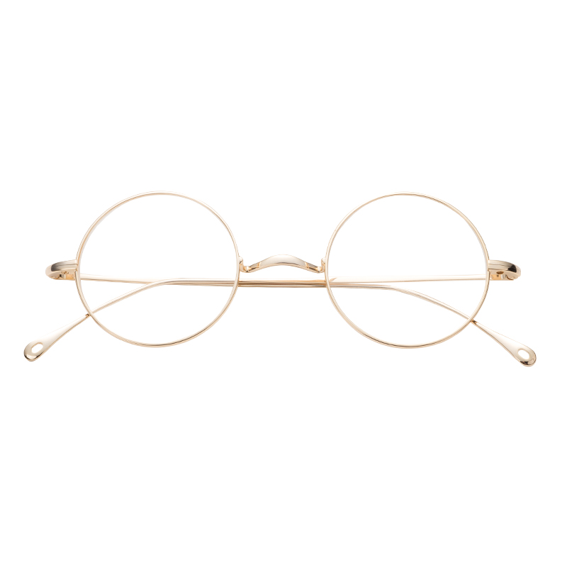 Fashion Round Metal Retro Sunglass Men Women Personalized Unisex Metal Sun Glasses
