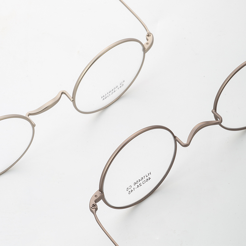 Fashion Round Metal Retro Sunglass Men Women Personalized Unisex Metal Sun Glasses