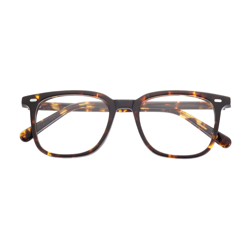 OEM&ODM High-End Unisex Reading Glasses Optical Frame New Fashionable High-End Acetate Eyewear Solid Acetate