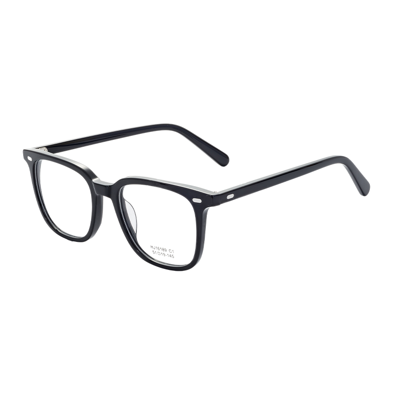 OEM&ODM High-End Unisex Reading Glasses Optical Frame New Fashionable High-End Acetate Eyewear Solid Acetate
