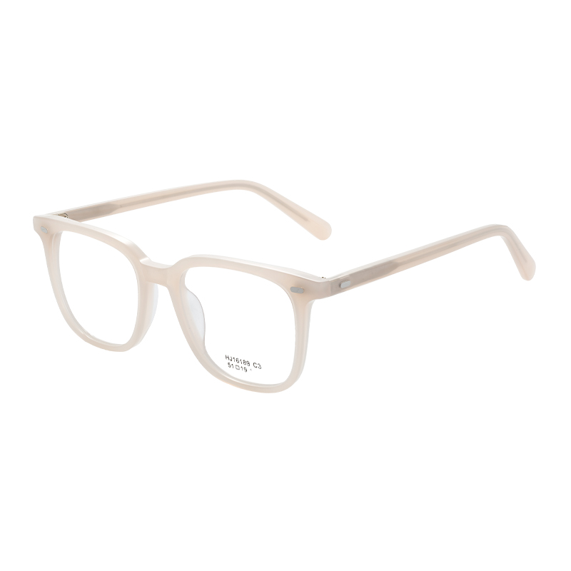 OEM&ODM High-End Unisex Reading Glasses Optical Frame New Fashionable High-End Acetate Eyewear Solid Acetate