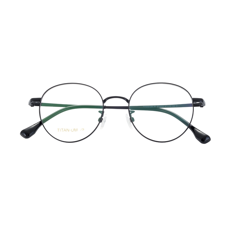 Half Titanium Round Reading Glasses Blue Light Blocking Eyeglasses Readers Frameless Eyewear For Men Women