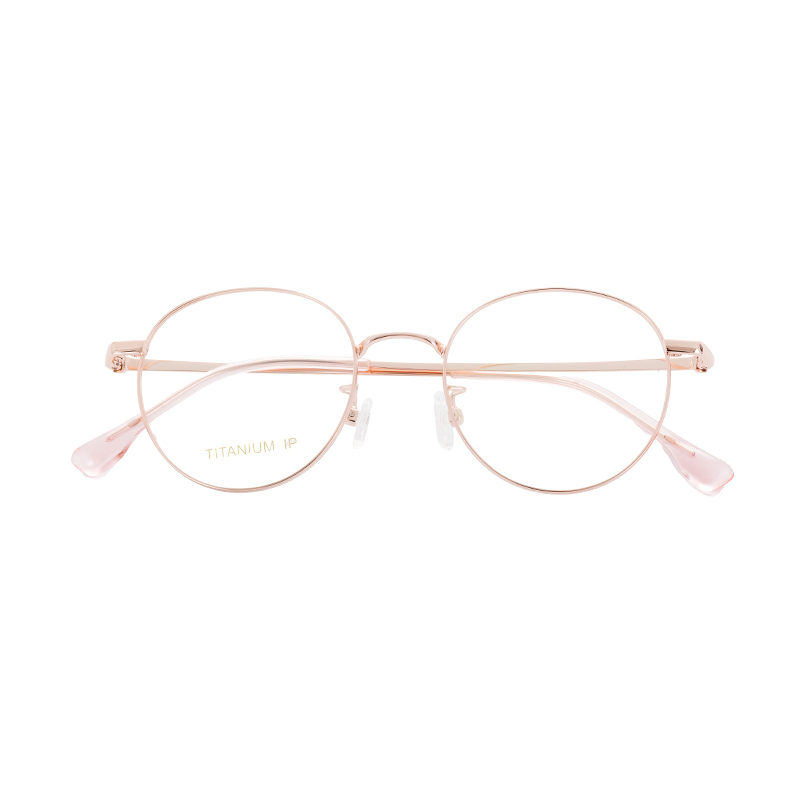 Half Titanium Round Reading Glasses Blue Light Blocking Eyeglasses Readers Frameless Eyewear For Men Women