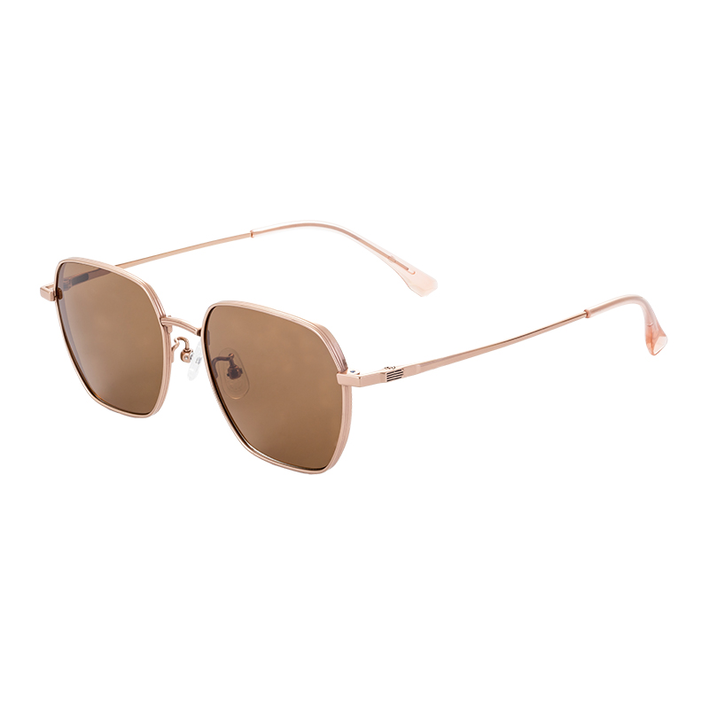 T21106-series Photochromic Custom UV400 Aviation Style Sunglasses Ultralight Titanium New For Men Adult Unisex