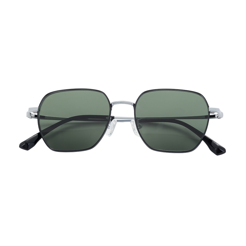 T21106-series Photochromic Custom UV400 Aviation Style Sunglasses Ultralight Titanium New For Men Adult Unisex