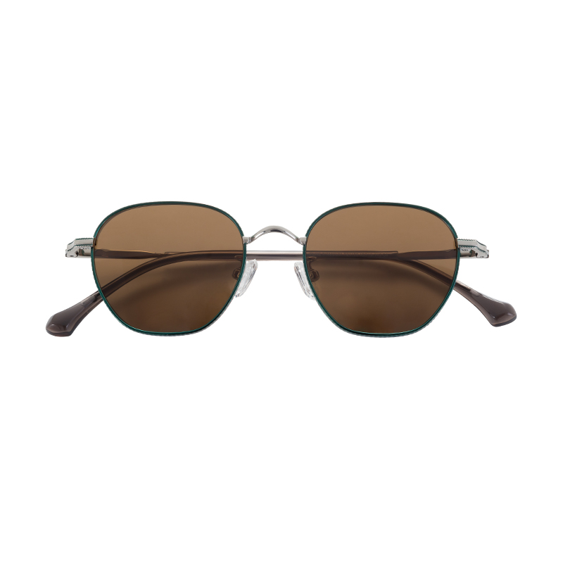 T21109-series Fashion 2025 New Sunglasses Men Luxury Customized Male Vintage Shades Titanium Sunglasses For Man
