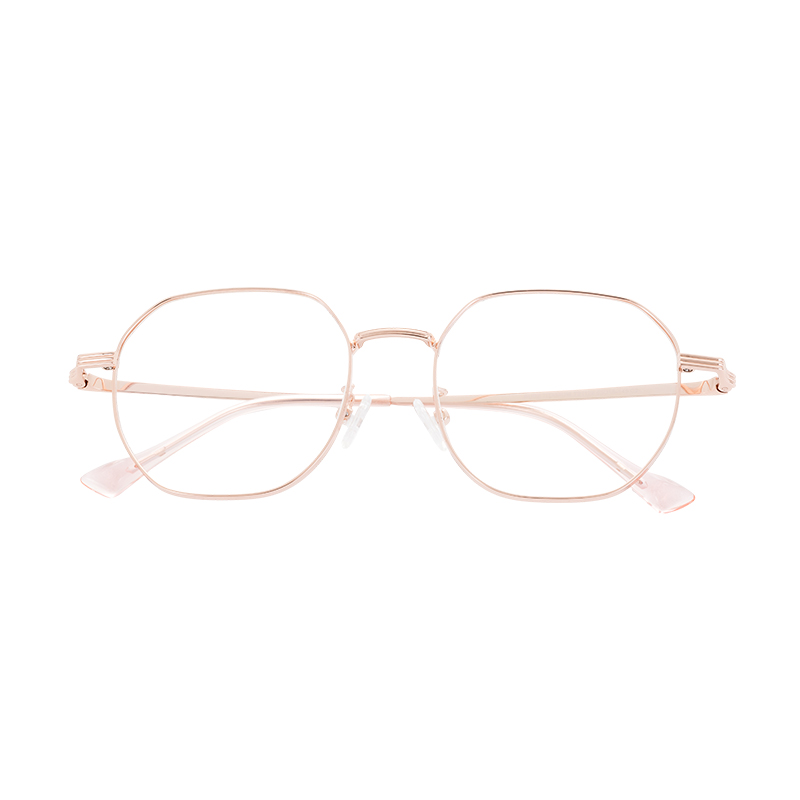 T21128 Custom Logo Retro Half Titanium Glasses Male Female Eyeglasses Optical Frame New Arrival Fashion Luxury Glasses
