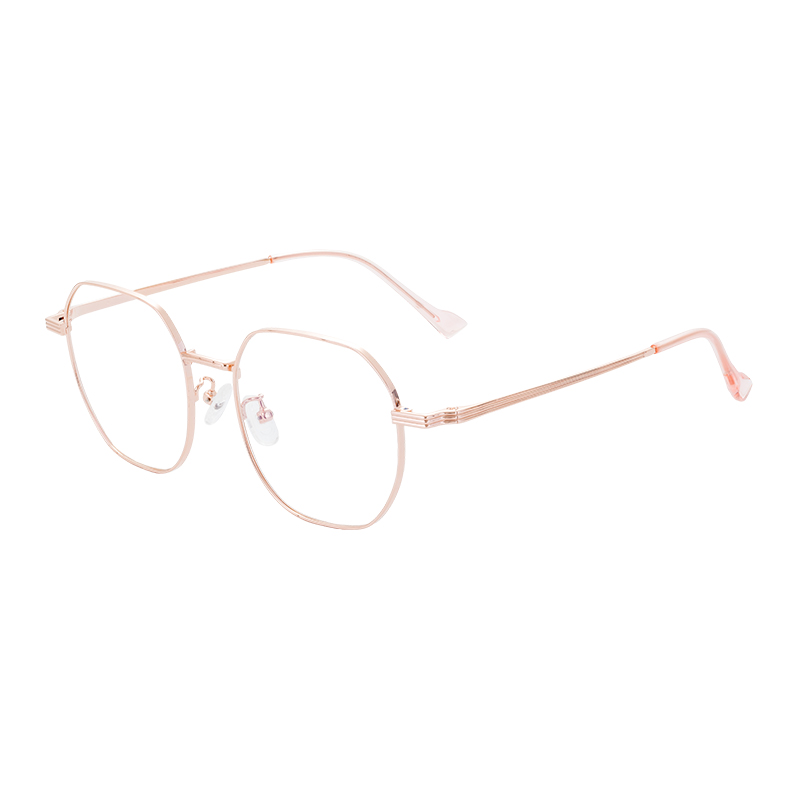 T21128 Custom Logo Retro Half Titanium Glasses Male Female Eyeglasses Optical Frame New Arrival Fashion Luxury Glasses