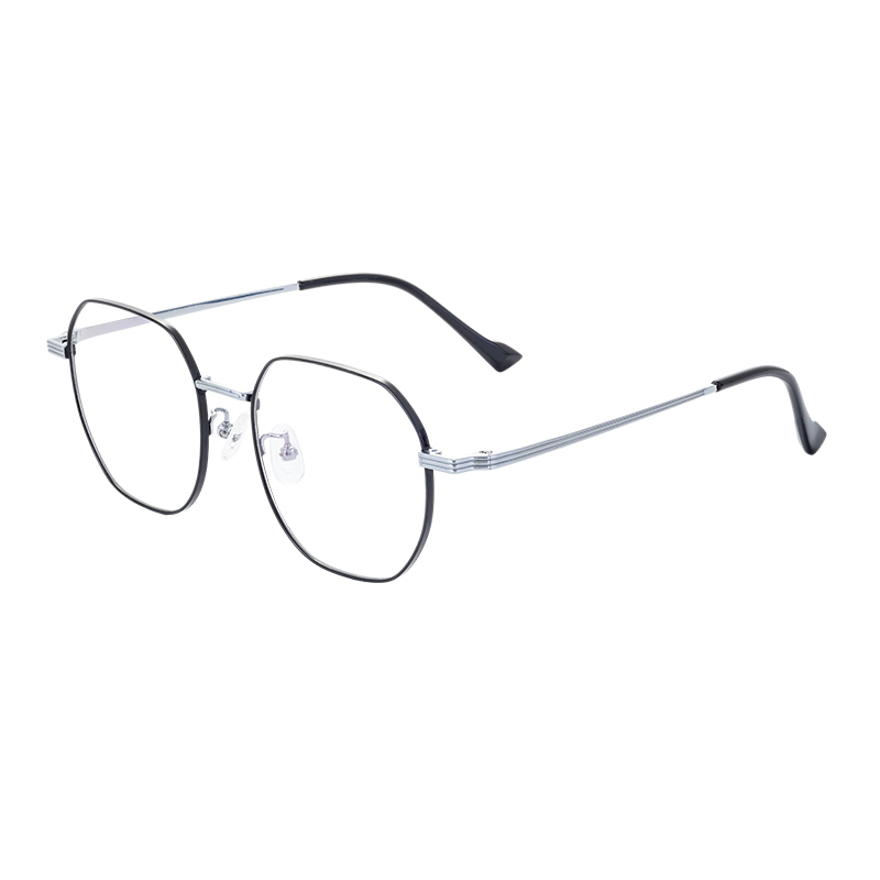 T21128 Custom Logo Retro Half Titanium Glasses Male Female Eyeglasses Optical Frame New Arrival Fashion Luxury Glasses