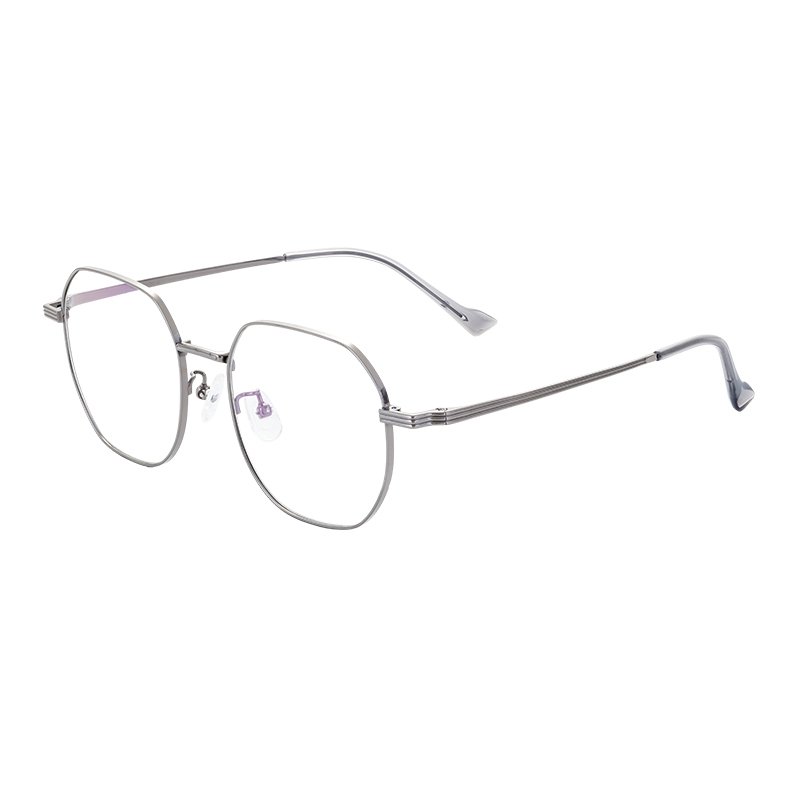 T21128 Custom Logo Retro Half Titanium Glasses Male Female Eyeglasses Optical Frame New Arrival Fashion Luxury Glasses
