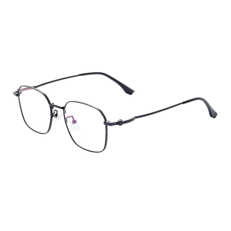 2025 Brand Design Half Titanium Optical Eyeglasses Vintage Prescription Spectacle With Various Colors Frame