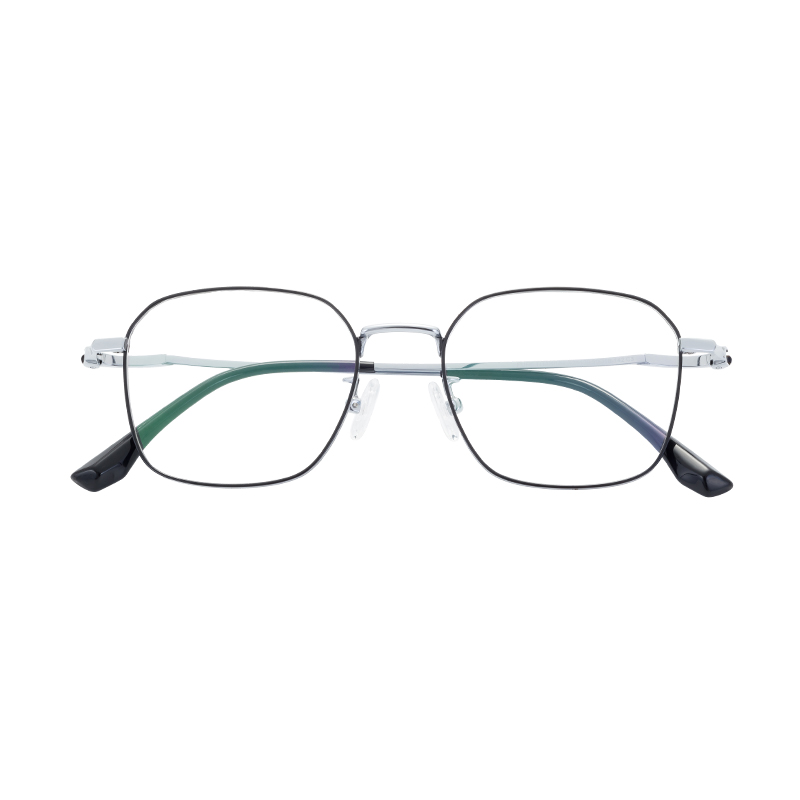 2025 Brand Design Half Titanium Optical Eyeglasses Vintage Prescription Spectacle With Various Colors Frame