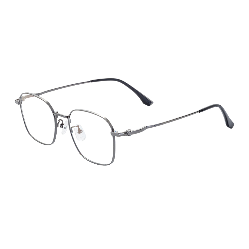 2025 Brand Design Half Titanium Optical Eyeglasses Vintage Prescription Spectacle With Various Colors Frame