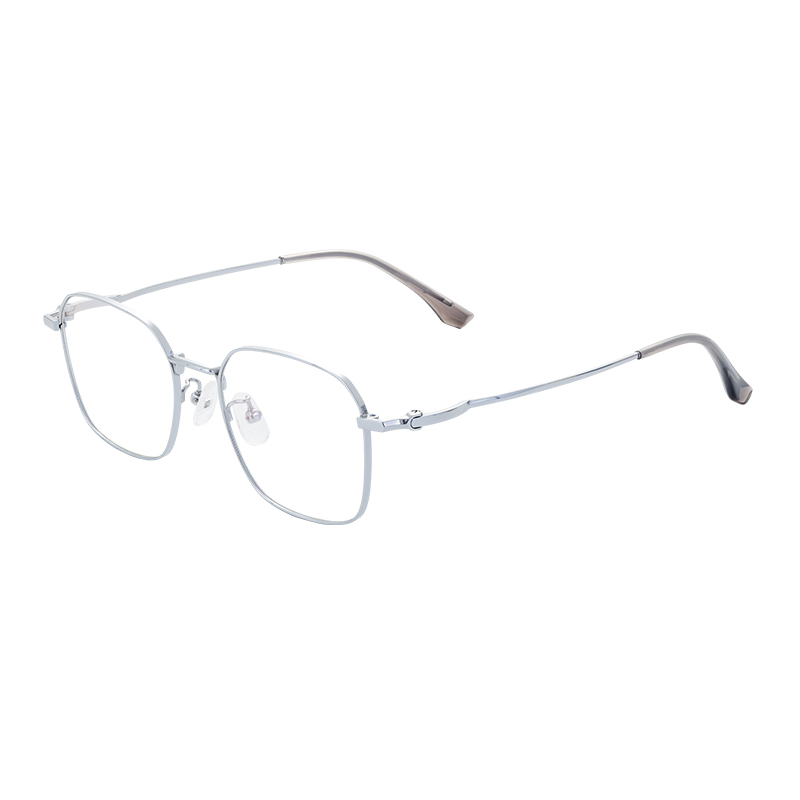 2025 Brand Design Half Titanium Optical Eyeglasses Vintage Prescription Spectacle With Various Colors Frame