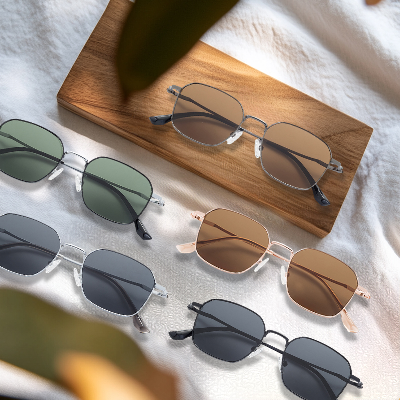 2025 Top Quality T21130-Series Sunglasses Of Wholesales Price Half Titanium Sunglasses Male Female For Hot Sale