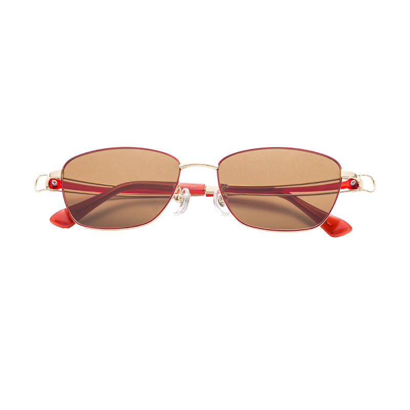Semi Titanium Round Polarized Sunglasses UV400 Protection OEM ODM Custom Sun Shades Eyewear Frame for Men and Women