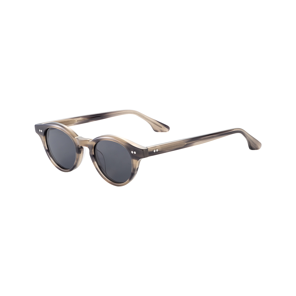 Cross border visor Round Sunglasses Men Sun Glasses Women High End Acetic Acid Material Sunglasses