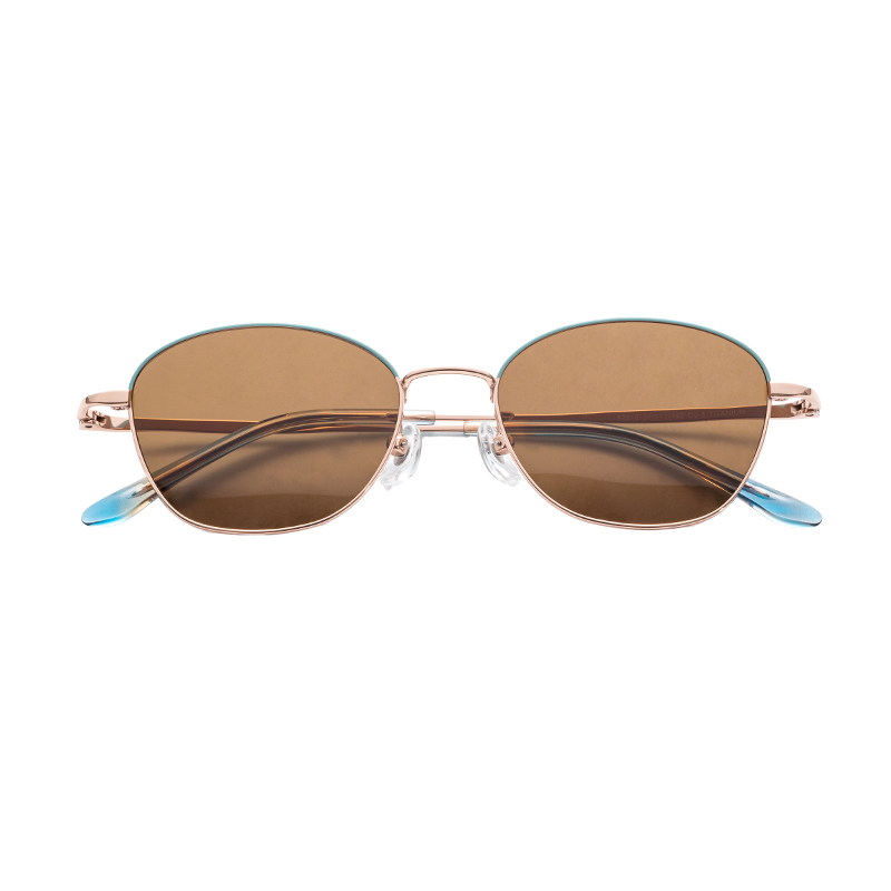Fashionable Elegant Hot Selling Wholesale Customizable Affordable Semi-titanium glasses frames sun glasses