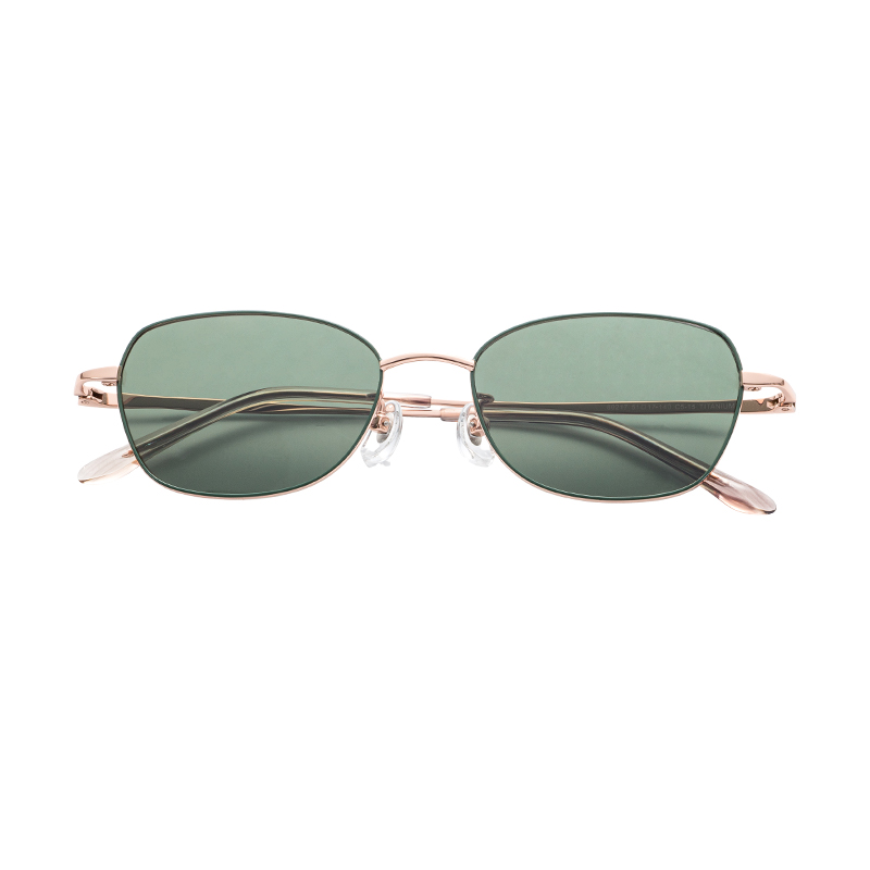 Trendy Decorative Accessories Creative Personalized Best Seller Comfort Fit Half Titanium Glasses Frames Sunglasses