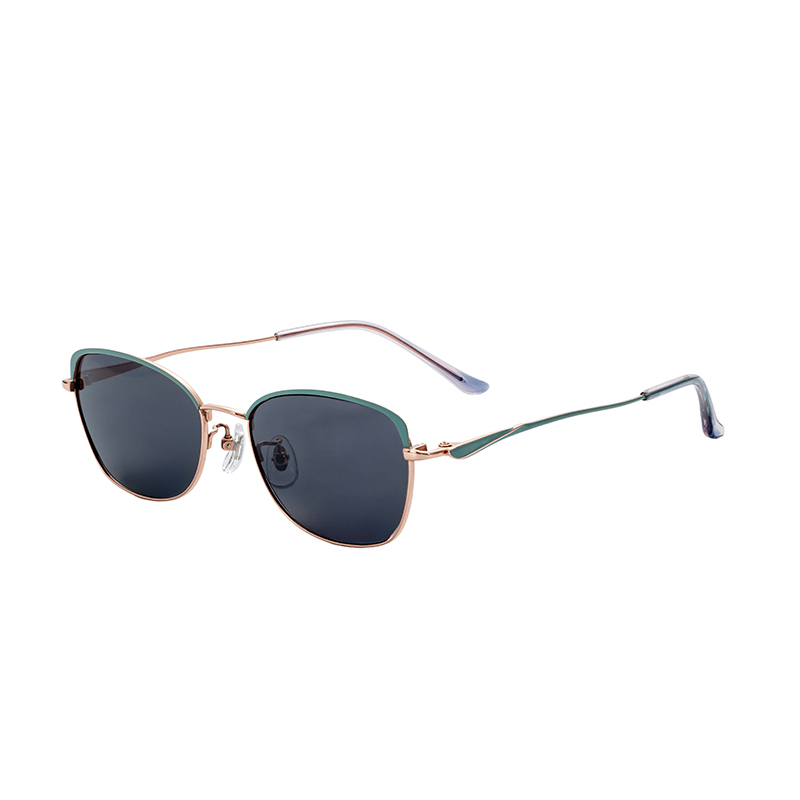 Fashionable Luxury Comfortable Outdoor Protective Half titanium glasses frames Sunglasses men women
