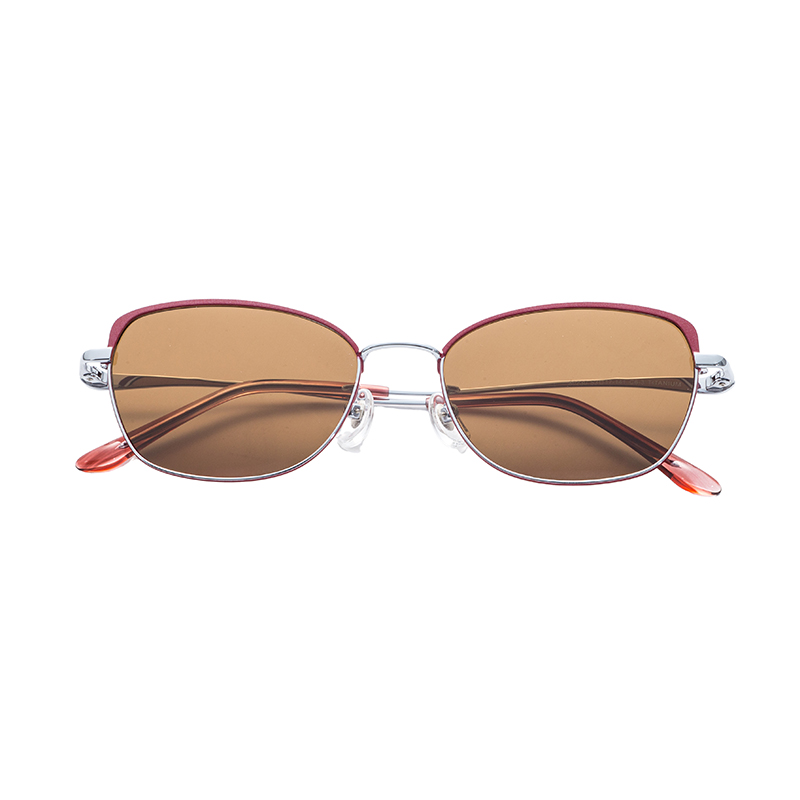 Fashionable Luxury Comfortable Outdoor Protective Half titanium glasses frames Sunglasses men women