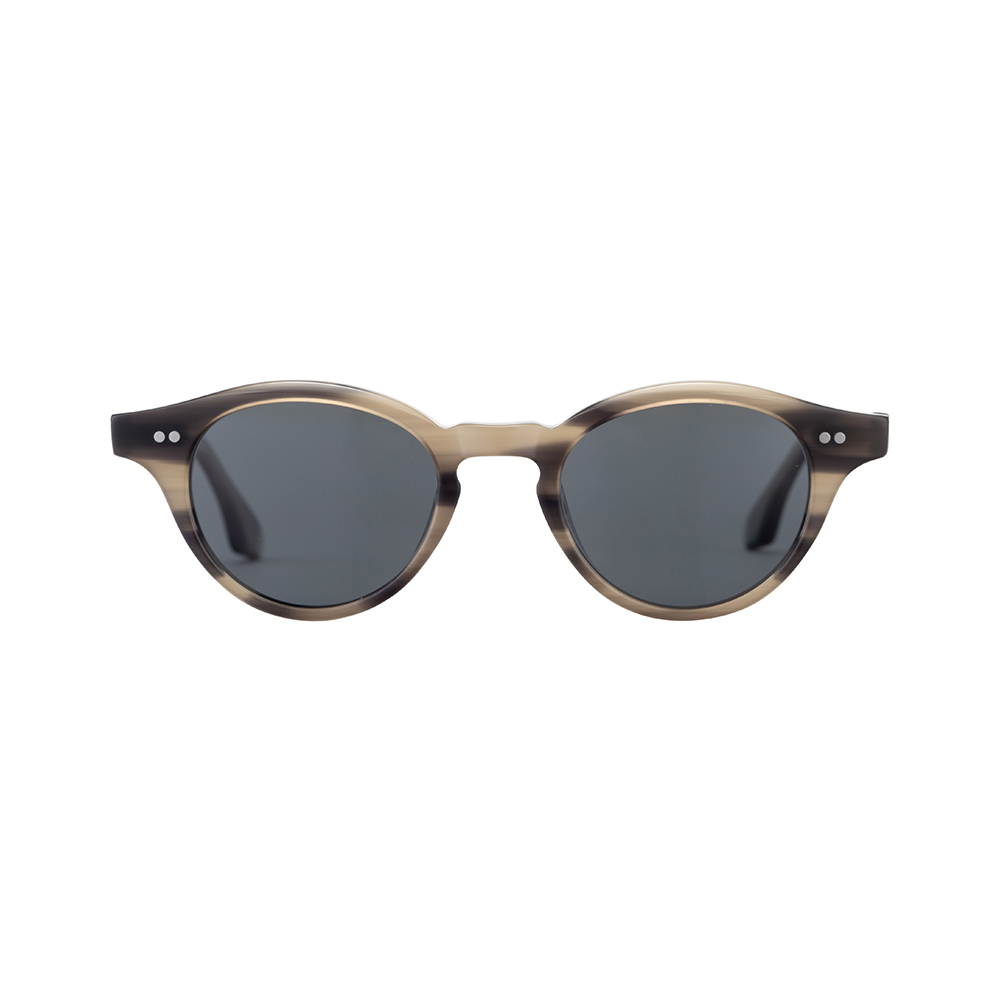 Retro Plastic Round Frames Blocker Optical Sunglasses Acetate Transparent Eyeglasses Sunglasses