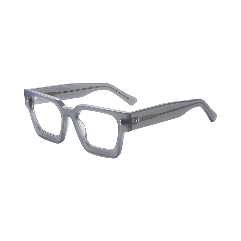 High Quality Fashion Thick Acetate Women Optical Glasses Frames Eyeglasses For Men Wholesale Square Big Size Acetate Glasses