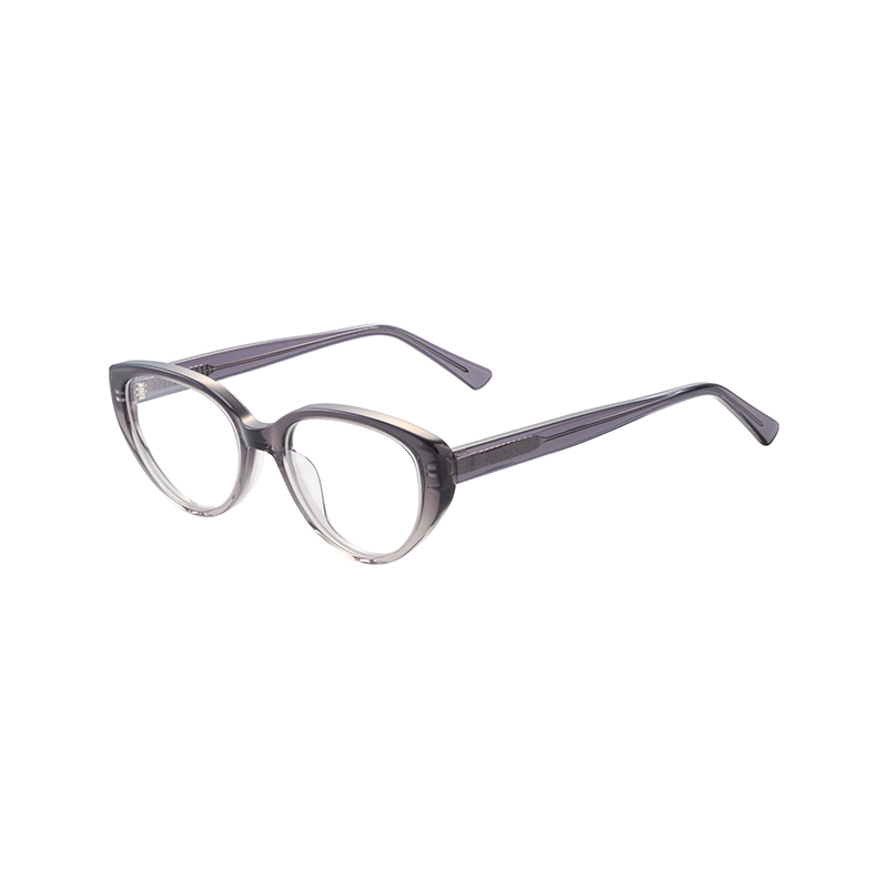 Custom Logo Italy Design Mazzucchell Unisex Acetate Clear Transparent Myopia Eyeglasses Frame Blue Light Blocking Glasses