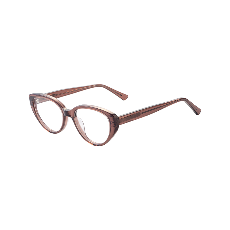 Custom Logo Italy Design Mazzucchell Unisex Acetate Clear Transparent Myopia Eyeglasses Frame Blue Light Blocking Glasses