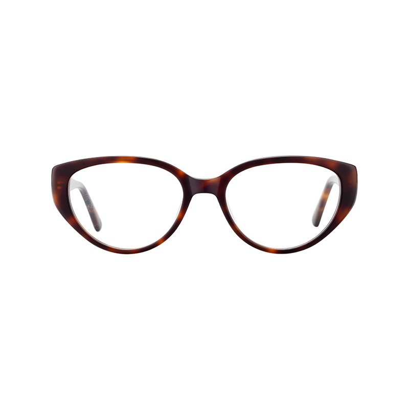 Custom Logo Italy Design Mazzucchell Unisex Acetate Clear Transparent Myopia Eyeglasses Frame Blue Light Blocking Glasses