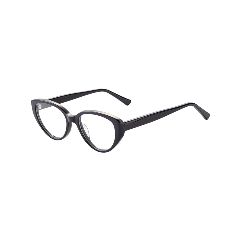 Custom Logo Italy Design Mazzucchell Unisex Acetate Clear Transparent Myopia Eyeglasses Frame Blue Light Blocking Glasses