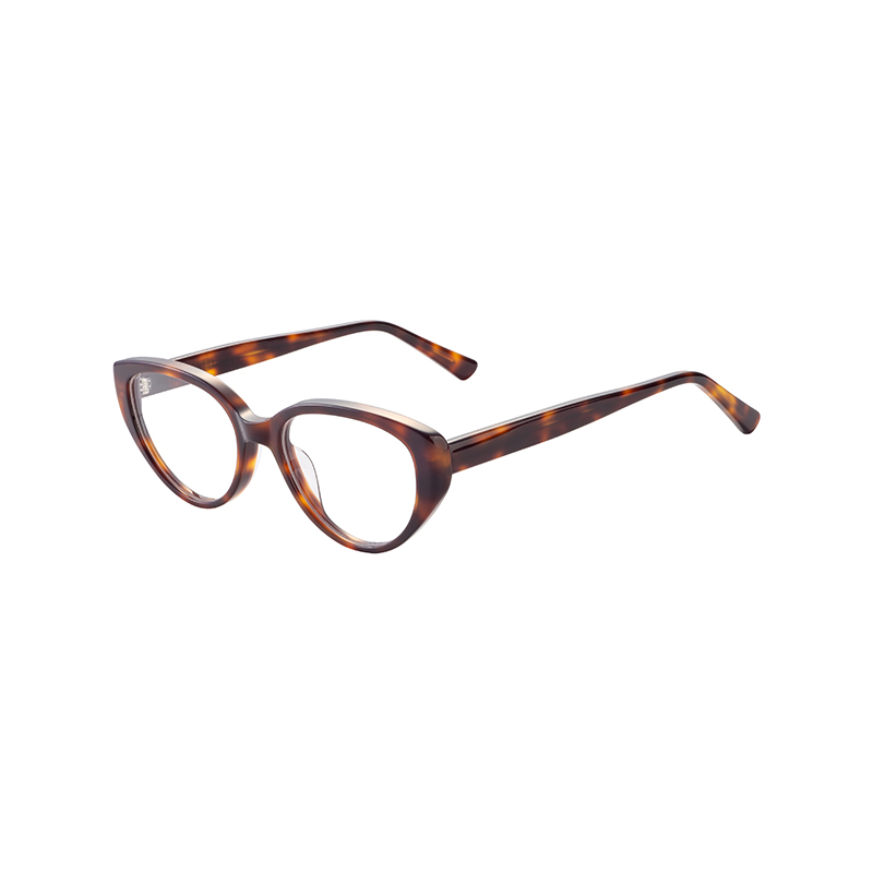 Custom Logo Italy Design Mazzucchell Unisex Acetate Clear Transparent Myopia Eyeglasses Frame Blue Light Blocking Glasses