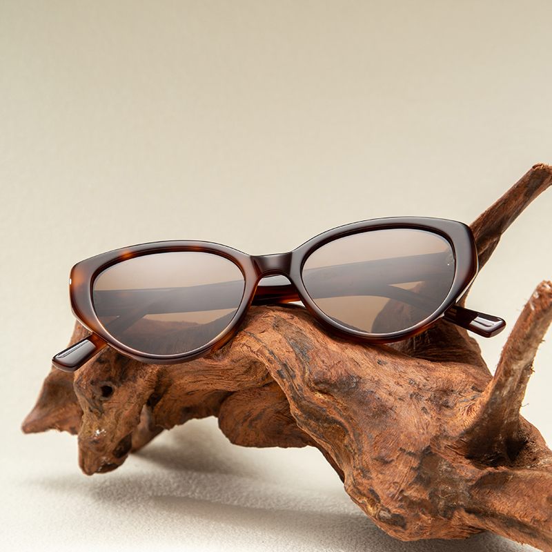 Luxury Designer Handmade Acetate Sunglasses For Women Newest Retro Style Cateye Sun Glasses Sunglasses
