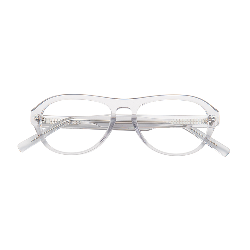 Women Men Spectacle Frame Myopic Support Prescription Lens Vintage Round Eyewear Acetate Optical Eyeglasses