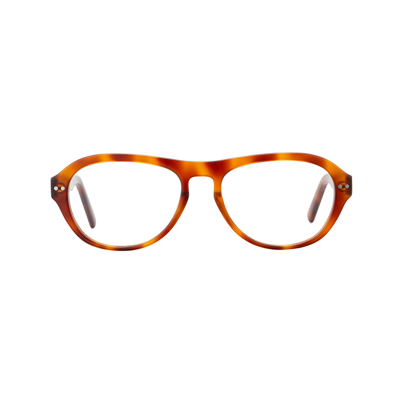 Women Men Spectacle Frame Myopic Support Prescription Lens Vintage Round Eyewear Acetate Optical Eyeglasses