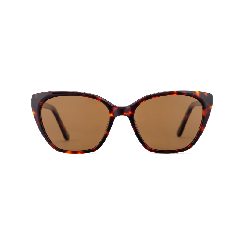 New Arrival Fashion Design Unisex Uv400 Square Bevel Light Acetate Polarized Shades Sunglasses