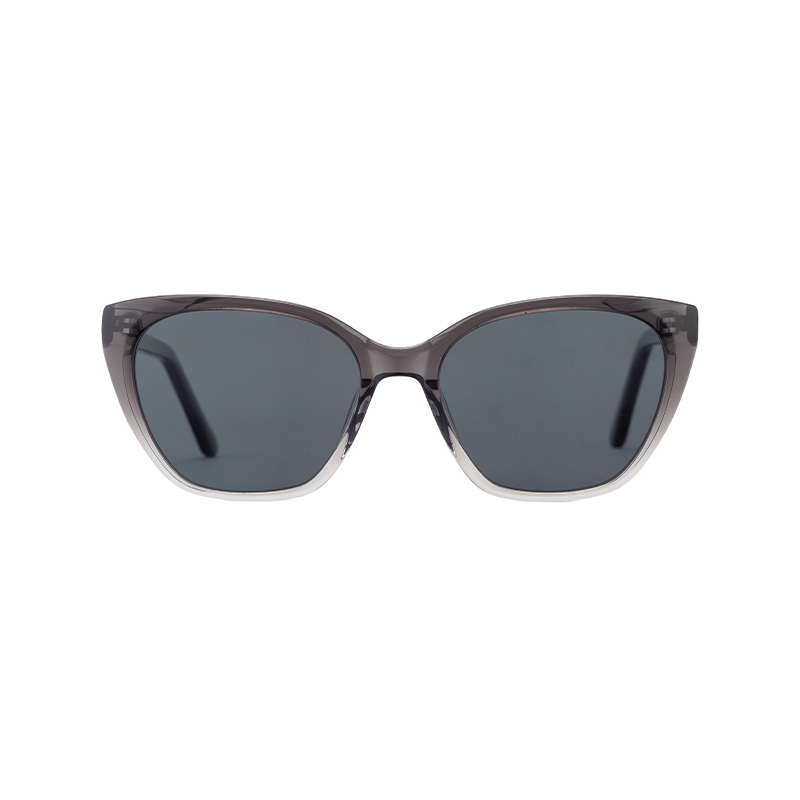 New Arrival Fashion Design Unisex Uv400 Square Bevel Light Acetate Polarized Shades Sunglasses