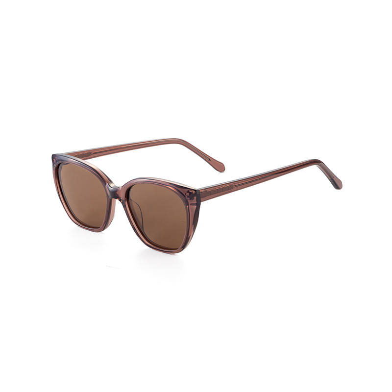 New Arrival Fashion Design Unisex Uv400 Square Bevel Light Acetate Polarized Shades Sunglasses