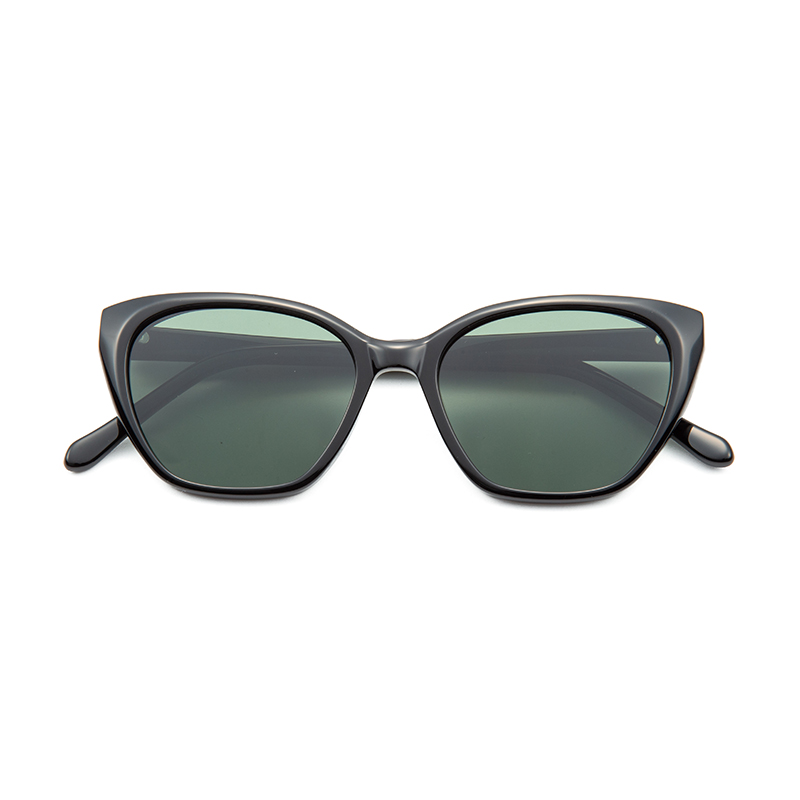 New Arrival Fashion Design Unisex Uv400 Square Bevel Light Acetate Polarized Shades Sunglasses