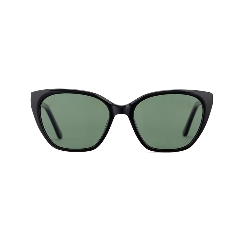 New Arrival Fashion Design Unisex Uv400 Square Bevel Light Acetate Polarized Shades Sunglasses
