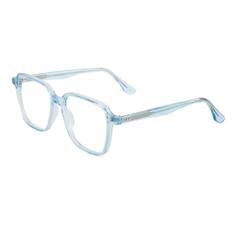 Factory Wholesale Acetate Eyeglasses Retro Square Vintage Fashion Design Oversized Eyeglasses Eyeglass Frame