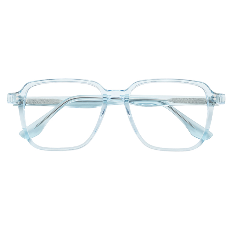 Factory Wholesale Acetate Eyeglasses Retro Square Vintage Fashion Design Oversized Eyeglasses Eyeglass Frame