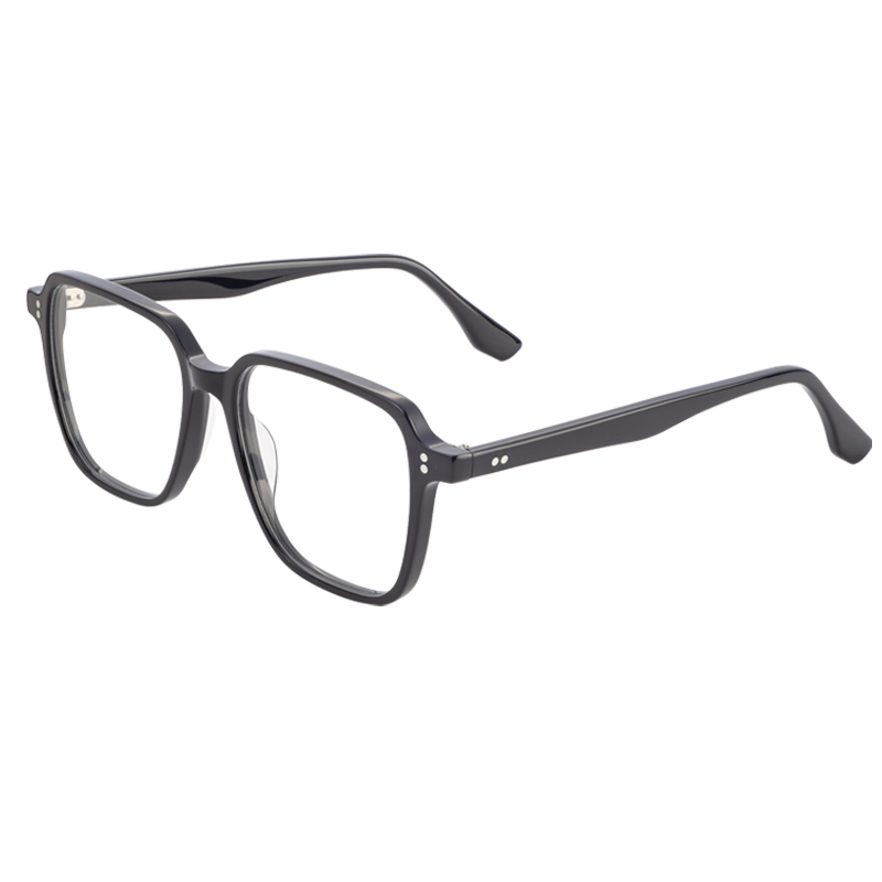 Factory Wholesale Acetate Eyeglasses Retro Square Vintage Fashion Design Oversized Eyeglasses Eyeglass Frame