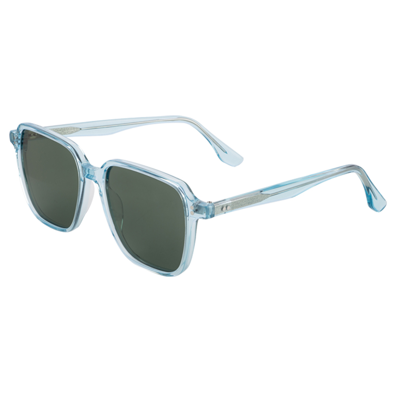 Custom Brand Eyewear High Quality Square Sunglasses Fashion Colorful Mens Women Mazzucchelli Sunglasses