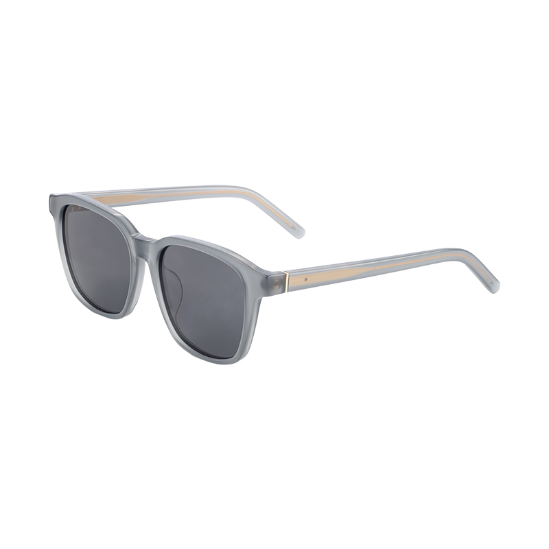 Trendy Bands Multiple Colors Acetate Frame Metal Sunglasses Custom Logo Square Men And Women Sunglasses