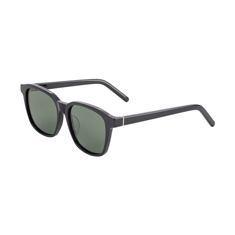 Trendy Bands Multiple Colors Acetate Frame Metal Sunglasses Custom Logo Square Men And Women Sunglasses