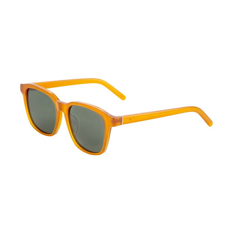 Trendy Bands Multiple Colors Acetate Frame Metal Sunglasses Custom Logo Square Men And Women Sunglasses
