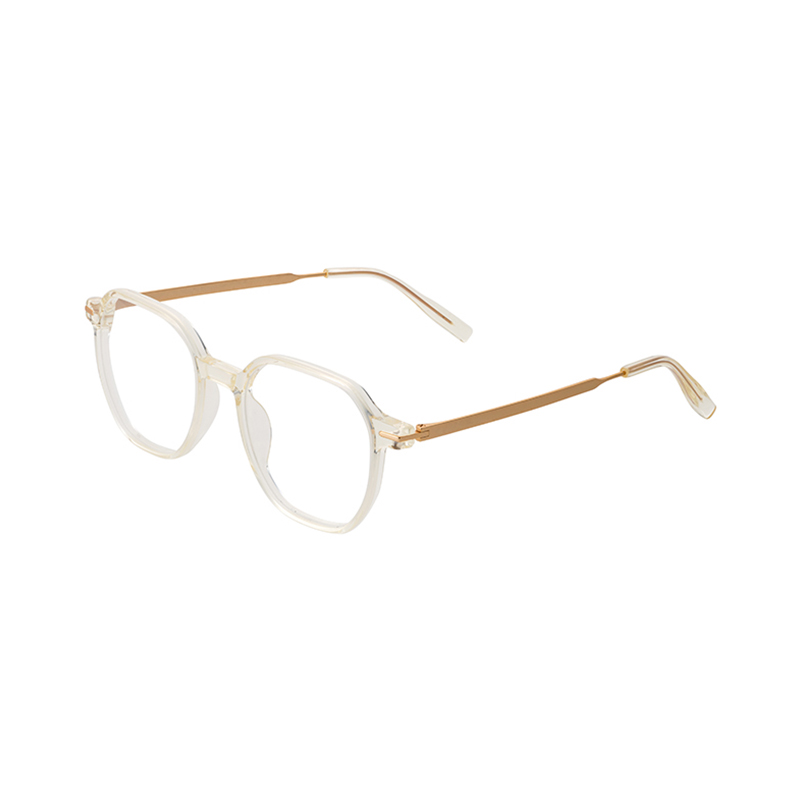 Luxury Fashion Exquisite Half Titanium Frame Spectacle Frames High-End Design Handmade Men\'s Square Frame Glasses